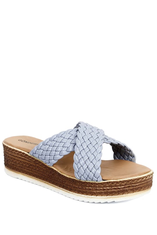 GÖNDERİ(R) Wedge  sole Mesh Women Slippers 34072