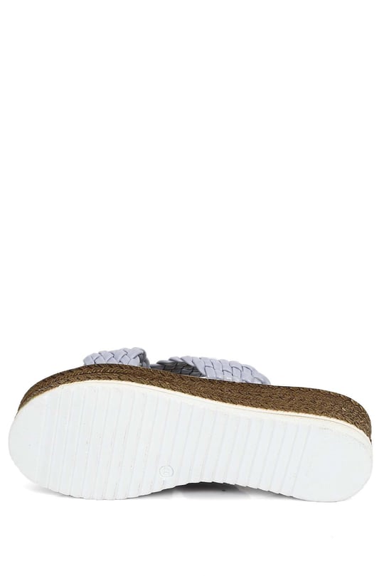 GÖNDERİ(R) Wedge  sole Mesh Women Slippers 34072