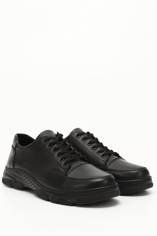 Gön Hakiki Deri Bağcıklı Erkek Günlük Sneaker  01963