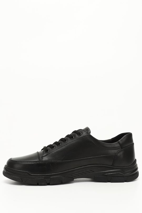 Gön Hakiki Deri Bağcıklı Erkek Günlük Sneaker  01963