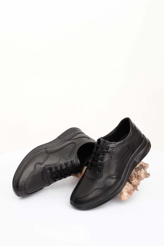 Gön Hakiki Deri Bağcıklı Günlük Erkek Sneaker 00011