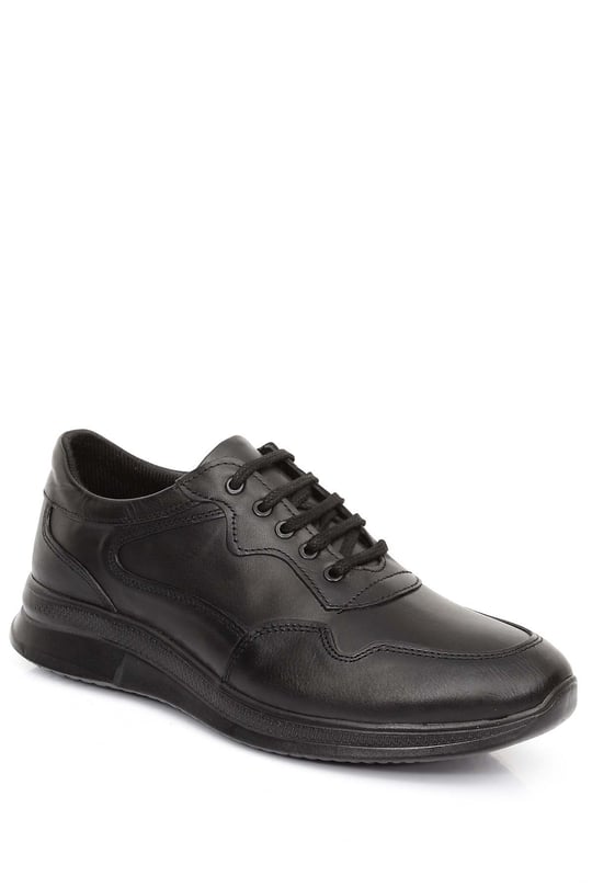 Gön Hakiki Deri Bağcıklı Günlük Erkek Sneaker 00011