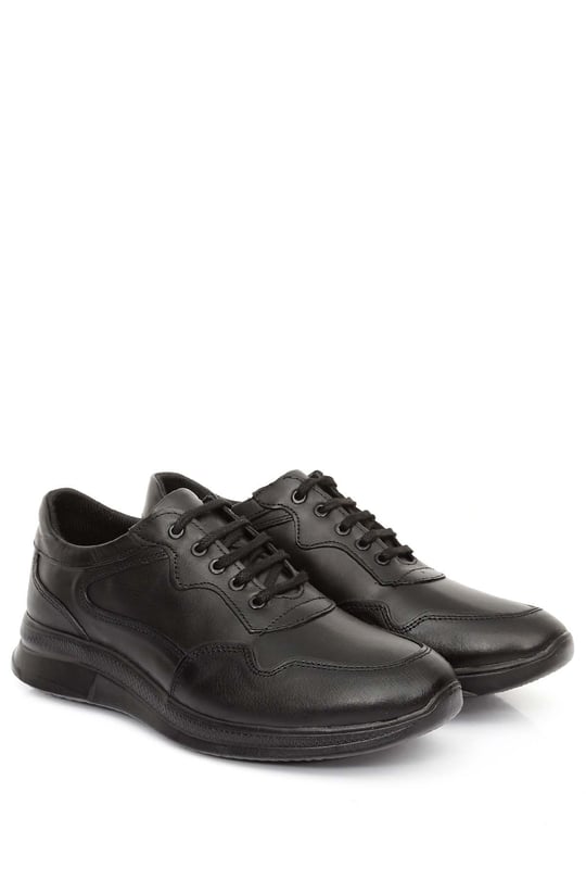 Gön Hakiki Deri Bağcıklı Günlük Erkek Sneaker 00011