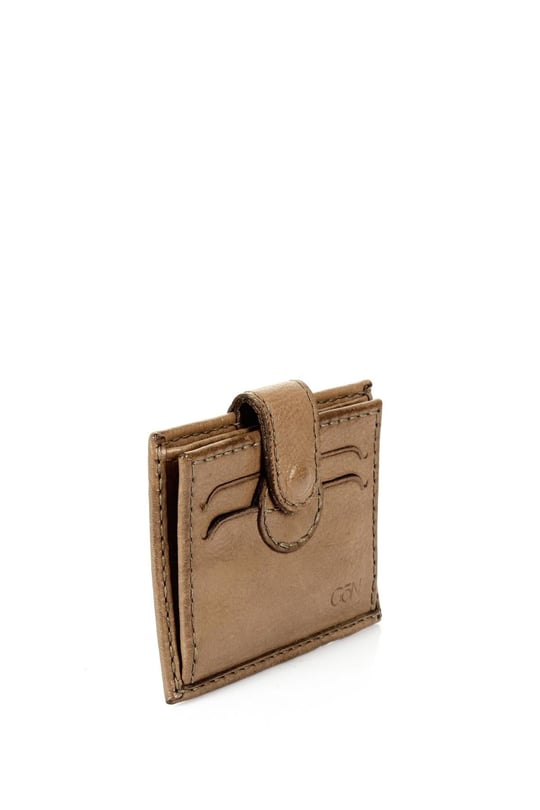 GÖN Genuine Leather Handcrafted Women's And Men's Card Holder 94031