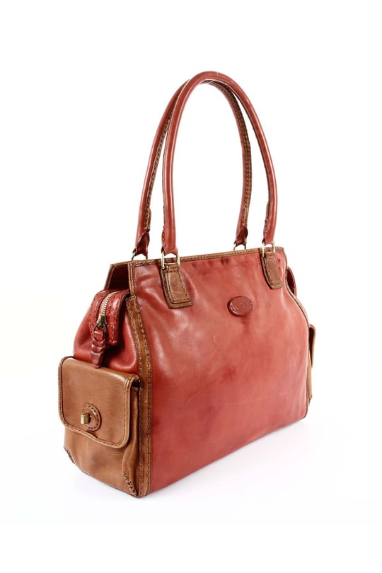  Gon Genuine Leather Handcrafted Women's Shoulder Bag  B2075