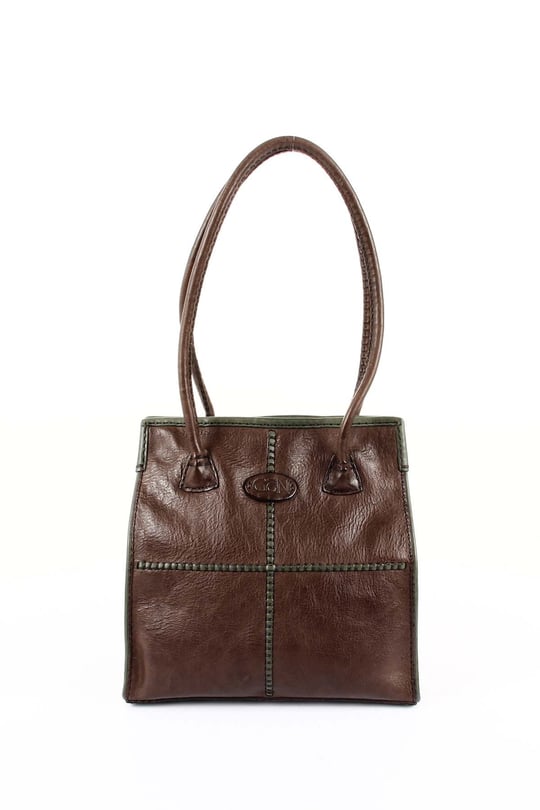 Gön Hakiki Deri El İşçiliği Kadın Omuz Çantası Q2019 
