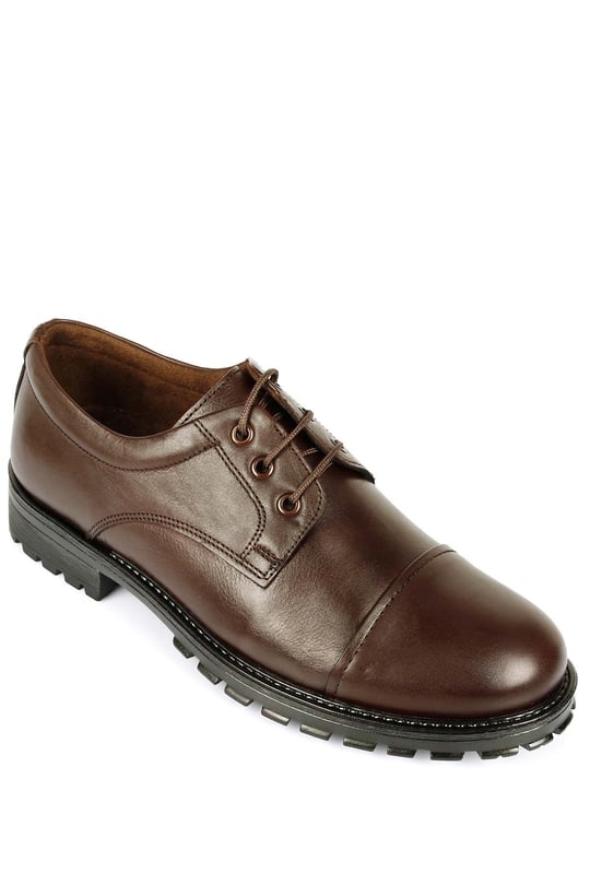 GÖN Genuine Leather Men's Shoes 01220