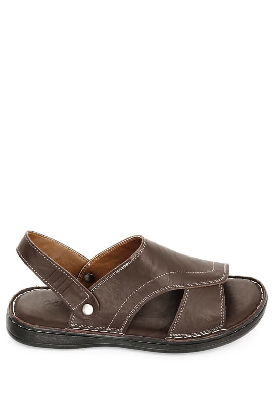 Gön Genuine  Leather Men Sandals 20607