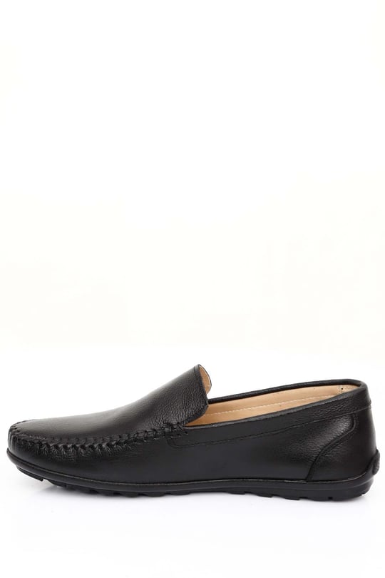 Gön Hakiki Deri Jel Tabanlıklı Loafer Günlük Erkek Ayakkabı 02146