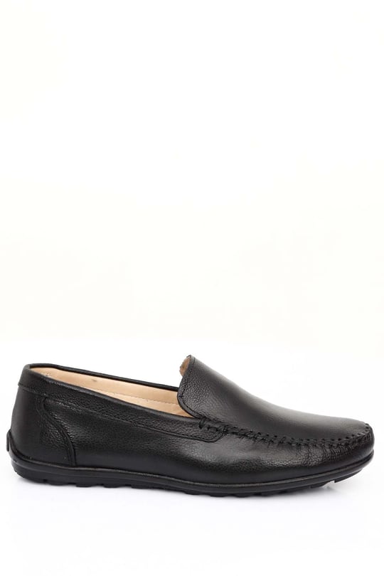 Gön Hakiki Deri Jel Tabanlıklı Loafer Günlük Erkek Ayakkabı 02146