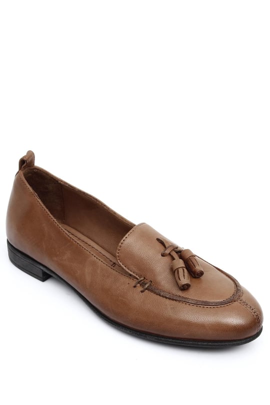 Gon Women's Genuine Leather Flats M0132