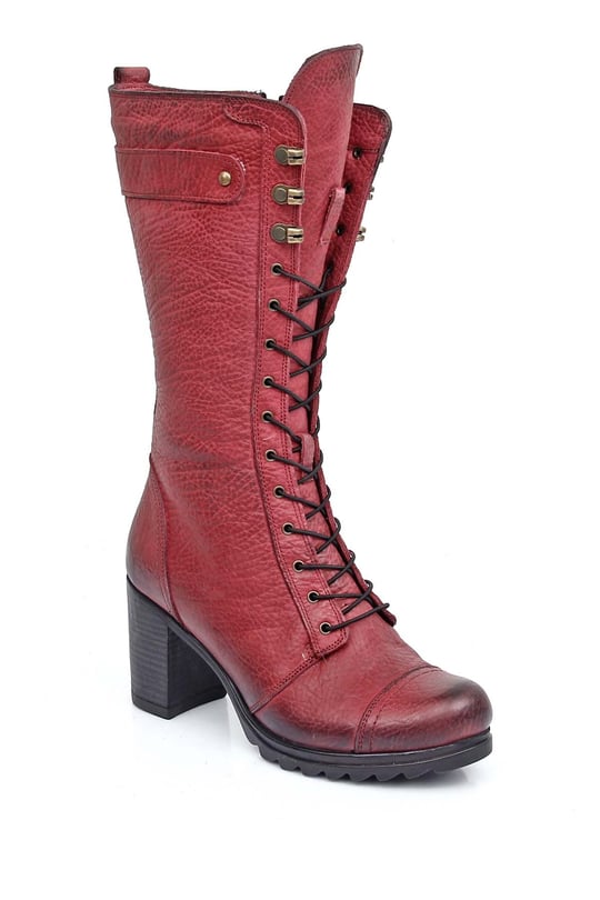 Gon Genuine Leather  Women's High Boots M1863