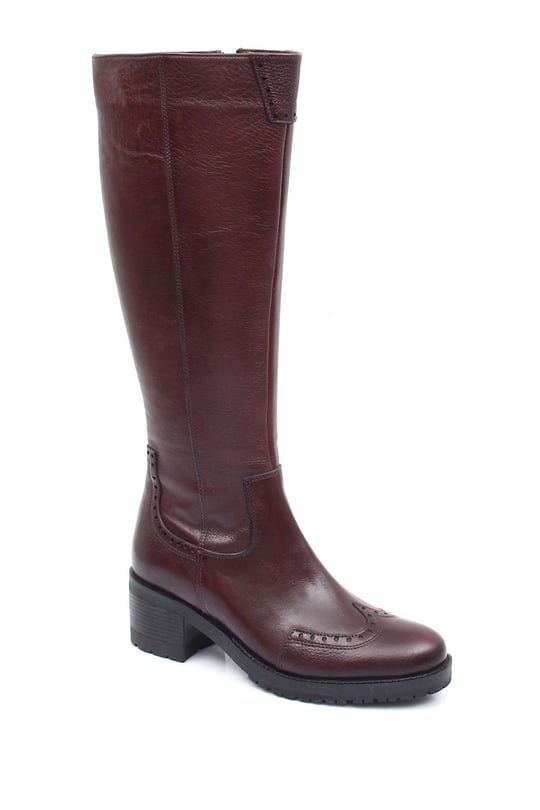 Gon Genuine Leather Women's High Boots M1893