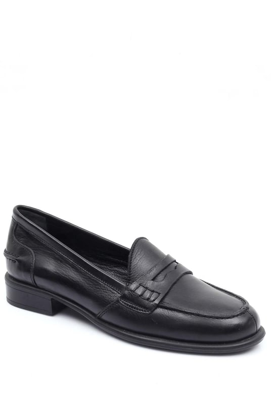 Gön Hakiki Deri Kadın Loafer Günlük Ayakkabı M0353