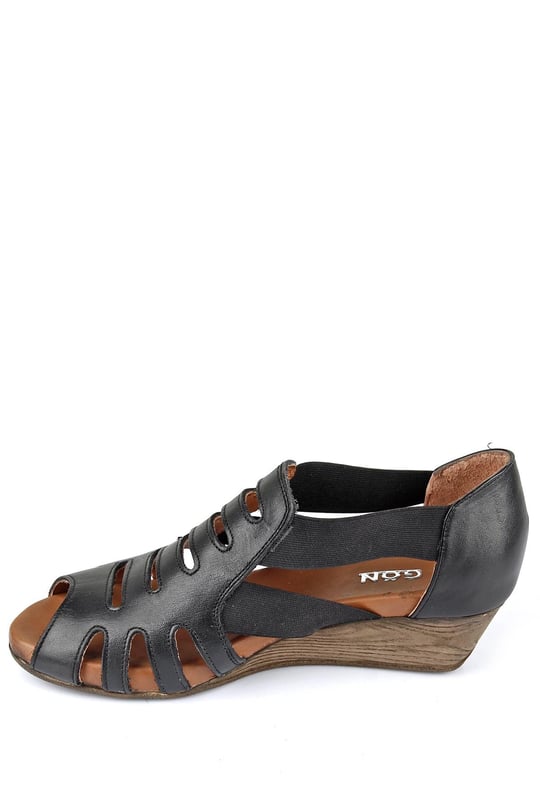 Gön Hakiki Deri Kadın Sandalet M0114