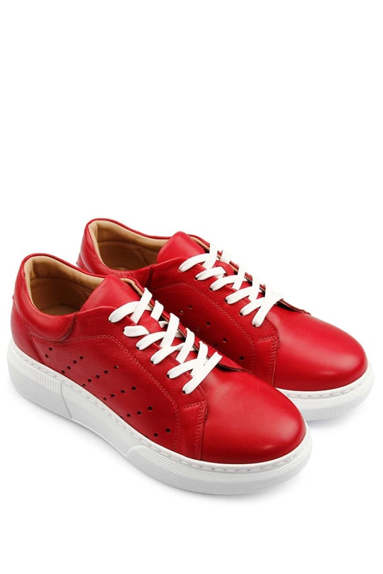 Gön Hakiki Deri Kadın Sneaker 45371