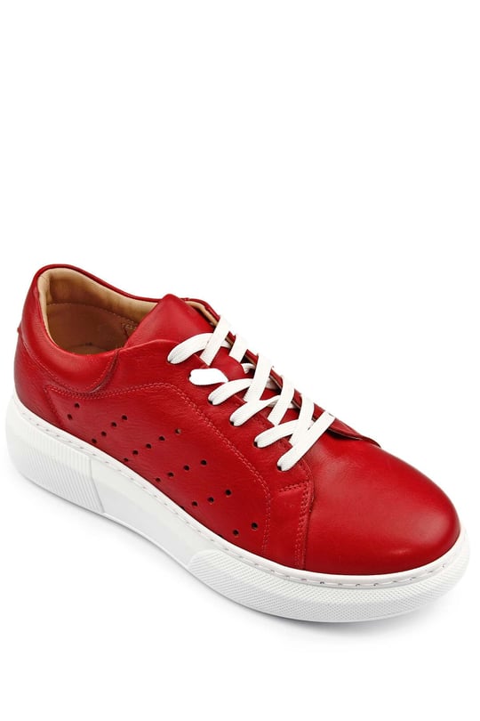 Gön Hakiki Deri Kadın Sneaker 45371