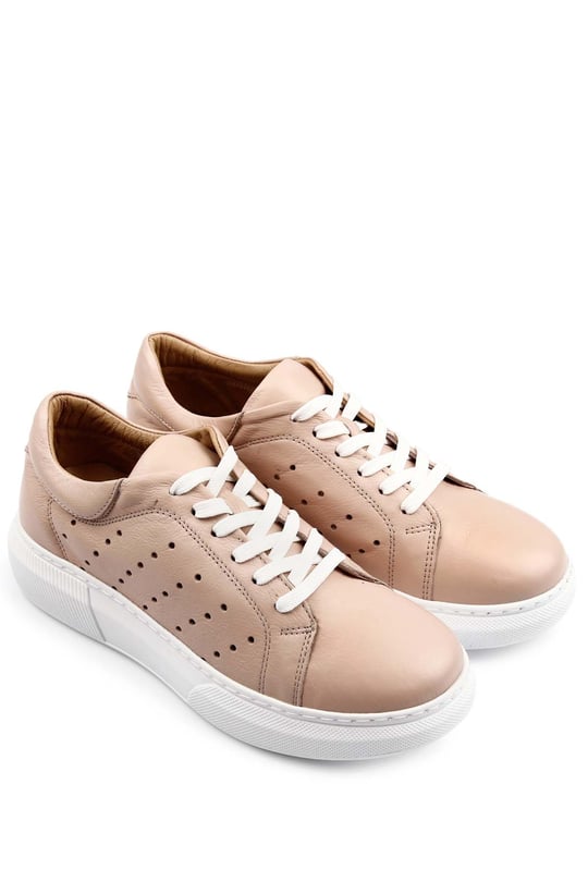 Gön Hakiki Deri Kadın Sneaker 45371