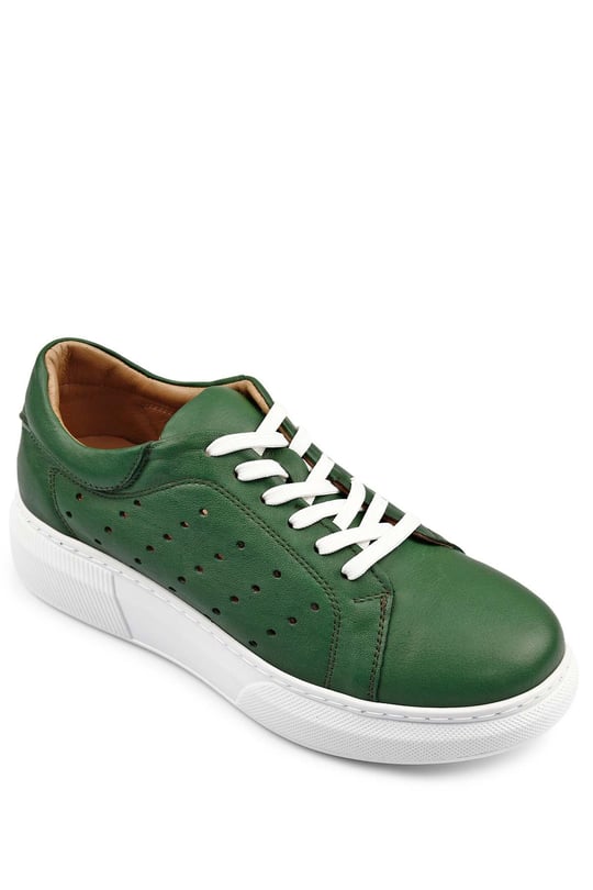 Gön Hakiki Deri Kadın Sneaker 45371