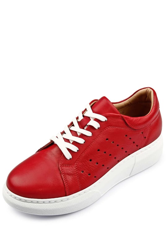 Gön Hakiki Deri Kadın Sneaker 45371
