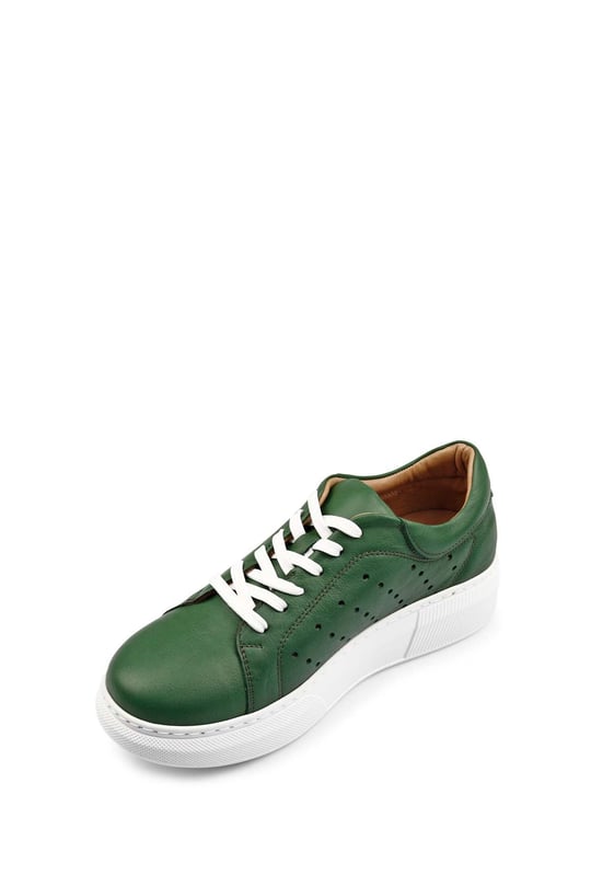 Gön Hakiki Deri Kadın Sneaker 45371