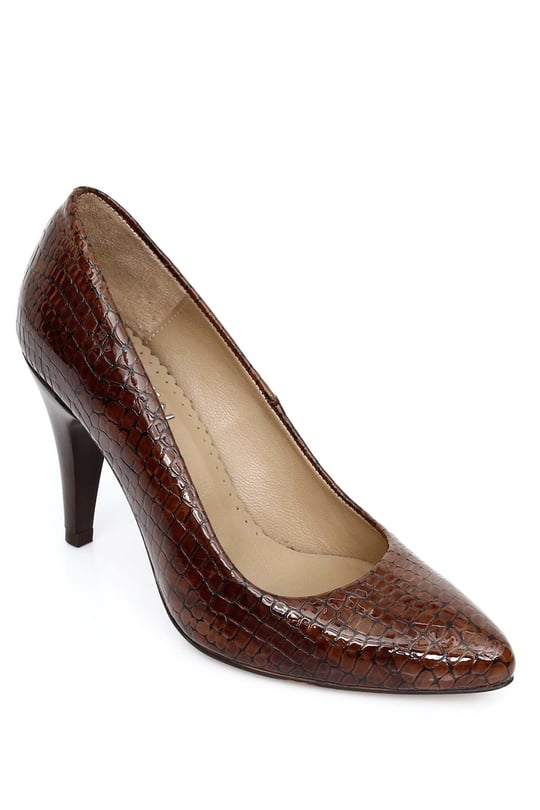 Gon Women's Genuine Leather Heeled Shoes  M0226