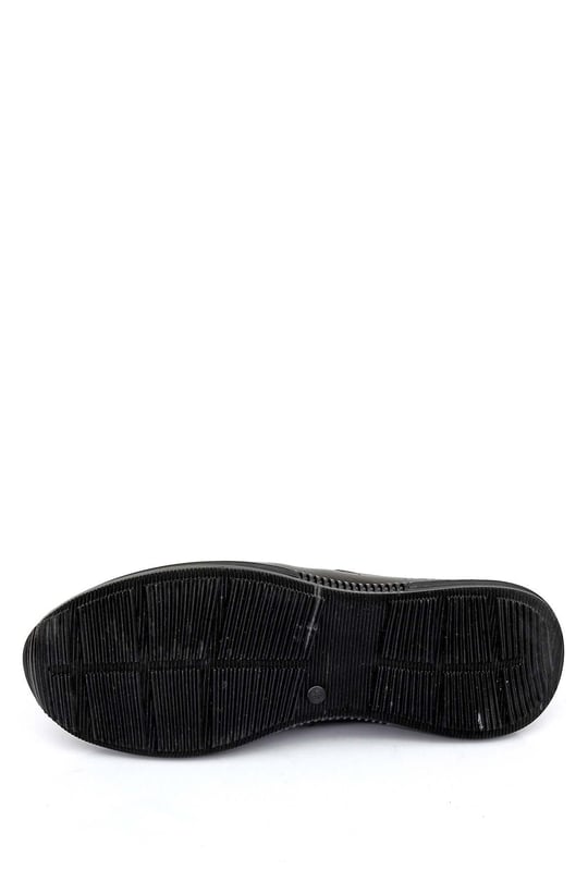 Gön Hakiki Deri Kauçuk Taban Bağcıklı Lastikli Günlük Erkek Sneaker 01018