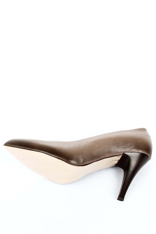  Gon Genuine Leather Women's Heeled Shoes  13454