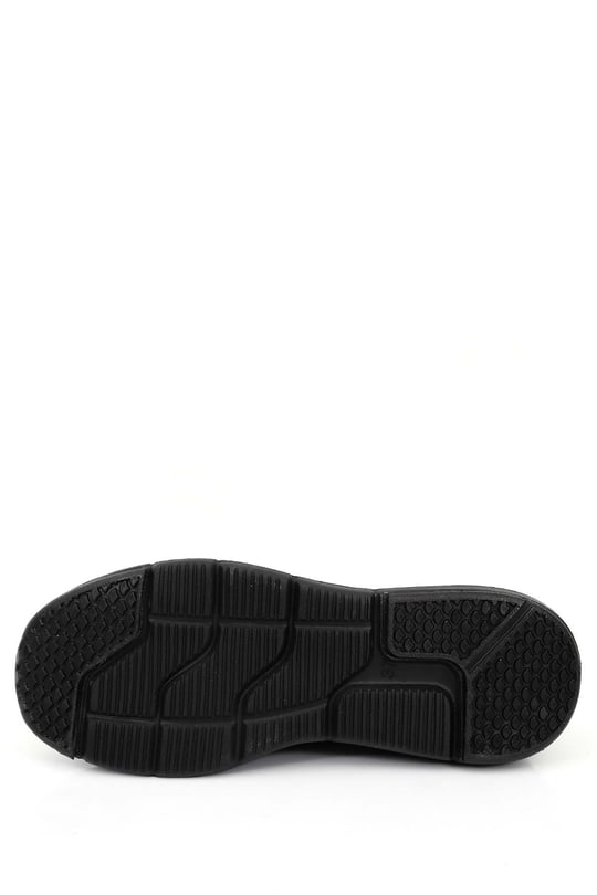Gön Hakiki Deri Yuvarlak Burun Dolgu Taban Bağcıklı Spor Kadın Sneaker 45086