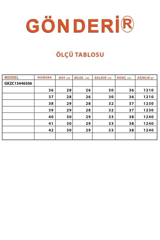 Gön Hakiki Deri Yuvarlak Burun Kauçuk Taban Topuklu Fermuarlı Tokalı Kadın Günlük Çizme 46506
