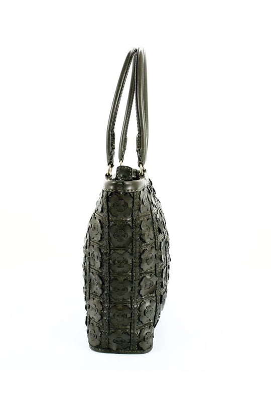 Gön Handmade Deri Omuz Çantası (Flora) GNHANDMD20063 B0063 