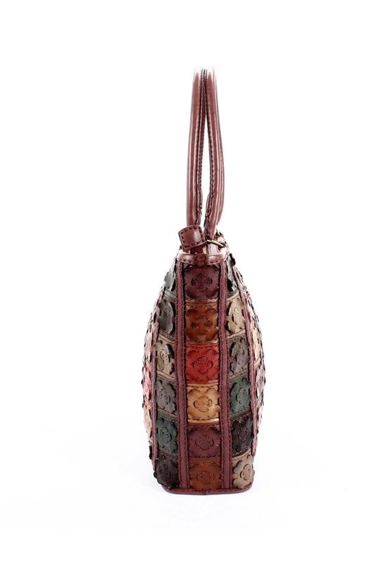 Gön Handmade Deri Omuz Çantası (Flora) GNHANDMD20063 B0063 