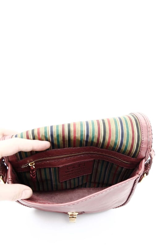 Gön Handmade Deri Postacı Çanta (Mol) GNHANDMD20145 K2245 