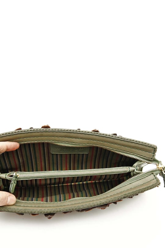 Gön handmade El Ve Omuz Deri Abiye Çanta ( Kelebek ) GONHNDMADE20086 Q2186 