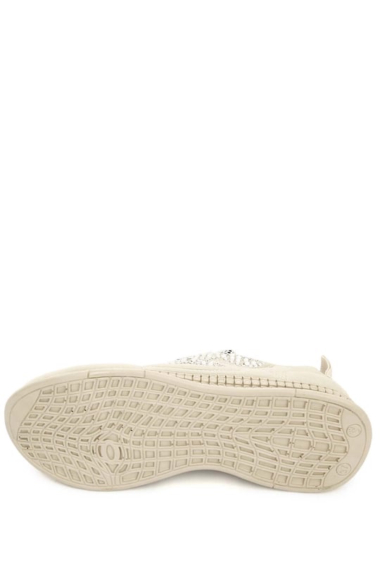 Gön Kadın Bağcıklı Kumaş Günlük Sneaker 37190