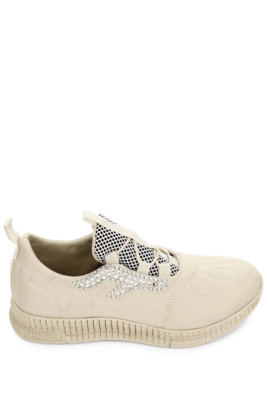 Gön Kadın Bağcıklı Kumaş Günlük Sneaker 37190