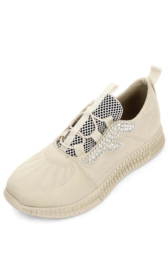 Gön Kadın Bağcıklı Kumaş Günlük Sneaker 37190