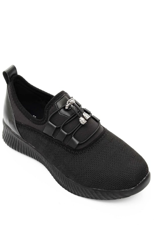 Gön Kadın Bağcıklı Kumaş Günlük Sneaker 40822