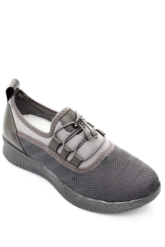 Gön Kadın Bağcıklı Kumaş Günlük Sneaker 40822