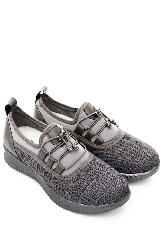 Gön Kadın Bağcıklı Kumaş Günlük Sneaker 40822