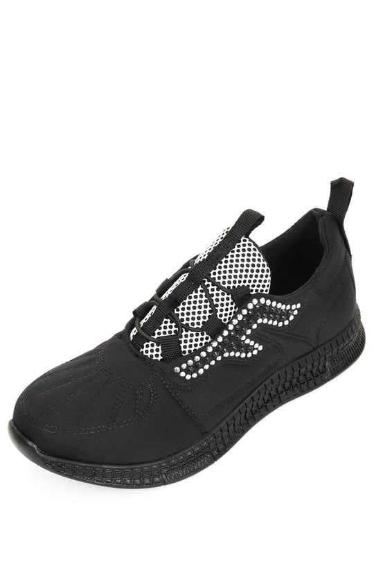 Gön Kadın Bağcıklı Kumaş Günlük Sneaker 37190