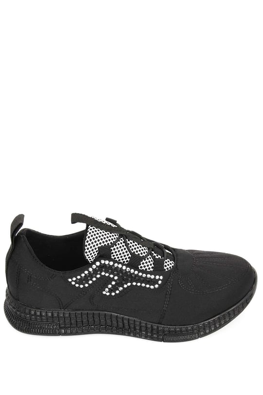 Gön Kadın Bağcıklı Kumaş Günlük Sneaker 37190