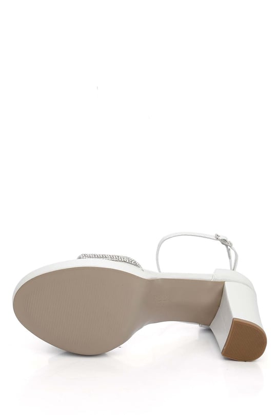 Gön Women's Thick Heeled Platform Banded Sandals  32800