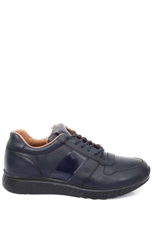 Gön Platinum Hakiki Deri Bağcıklı Erkek Sneaker 34690