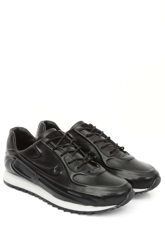 Gön Platinum Hakiki Deri Bağcıklı Erkek Sneaker 34303