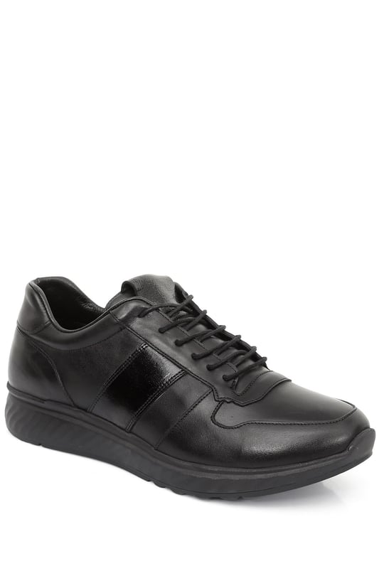 Gön Platinum Hakiki Deri Bağcıklı Erkek Sneaker 34690
