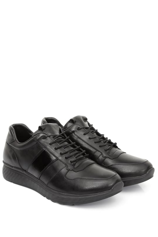 Gön Platinum Hakiki Deri Bağcıklı Erkek Sneaker 34690