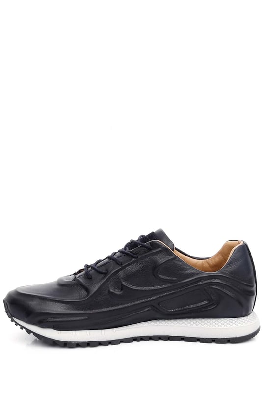 Gön Platinum Hakiki Deri Bağcıklı Erkek Sneaker 34303