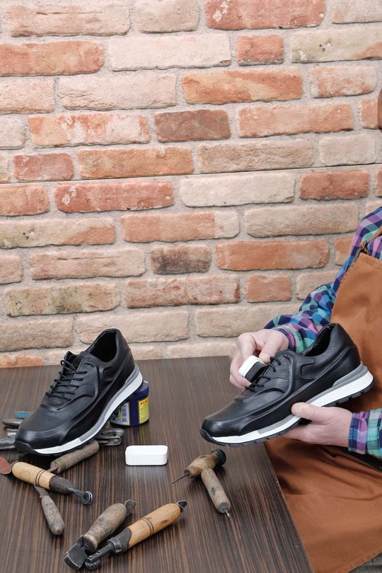 Gön Platinum Hakiki Deri Bağcıklı Erkek Sneaker 34699