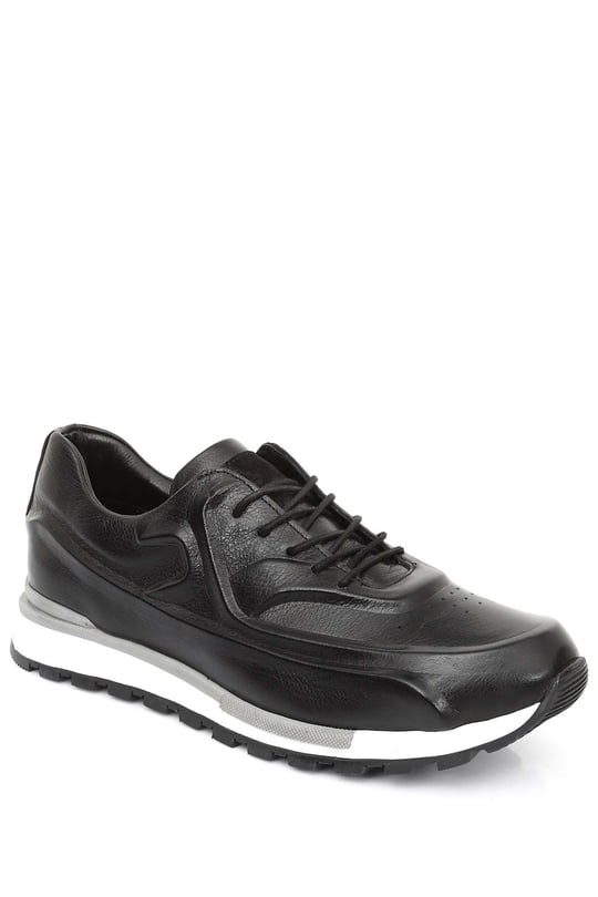 Gön Platinum Hakiki Deri Bağcıklı Erkek Sneaker 34699